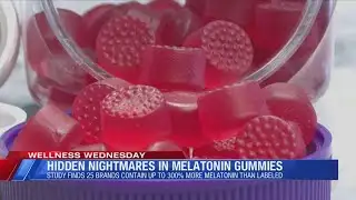 Hidden nightmares in Melatonin gummies: study