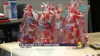 High Five: Fairview Elementary Students Make Valentines for Donations