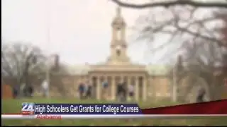 High Schoolers Get Grants for College Courses