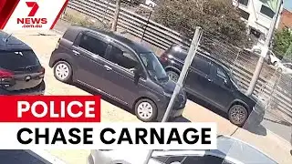 High-speed chase ends in dramatic arrest | 7NEWS