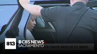 High-speed chase ends with arrest at UC Davis