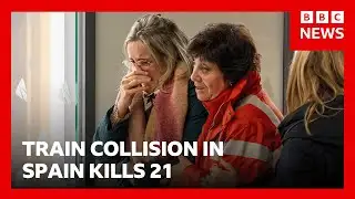 High-speed train collision in Spain kills at least 21 | BBC News