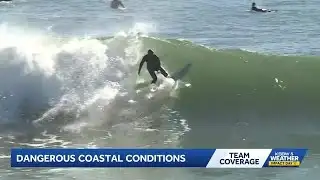 High surf advisory in effect for Monterey and Santa Cruz beaches
