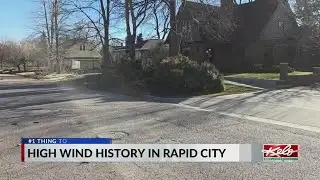 High wind history in Rapid City