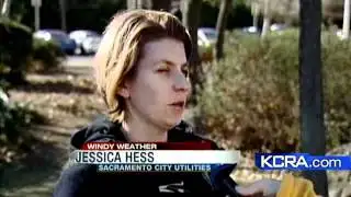 High Winds Cause Big Mess