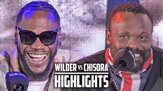 HIGHLIGHTS | Deontay Wilder vs. Derek Chisora • LAUNCH PRESS CONFERENCE | DAZN Boxing