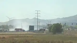 Highway 12 Back Open After Fairfield Grass Fire