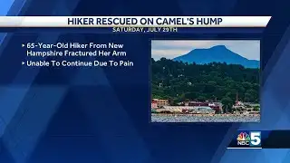 Hiker rescued on Camel