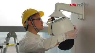 Hikvision IR Speed Dome IR PTZ Installation Process How To