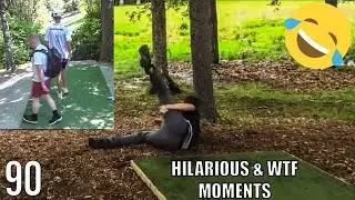 HILARIOUS AND "WTF" MOMENTS IN DISC GOLF COVERAGE - EPISODE 90