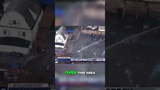 Hillside NJ Explosion: Auto Shop Devastation & Aftermath #shorts