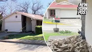 Hit-and-run Doordash driver crashes car into Texas home