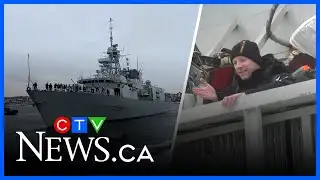 HMCS Charlottetown departs Halifax for six months