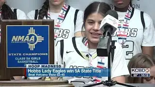 Hobbs Lady Eagles win 5A State Title