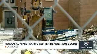 Hogan Administrative Center Demolition Begins