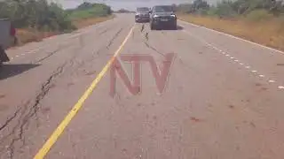 Hoima-Kaiso-Tonya road develops major cracks 11 years after completion