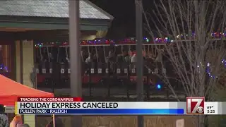 Holiday Express in Pullen Park canceled