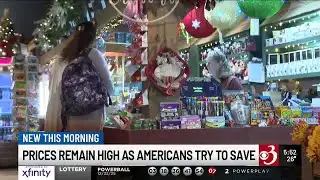Holiday shoppers navigate high food, gift prices