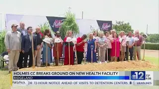 Holmes Community College breaks ground on new health facility