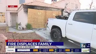 Home damaged in Sunday night fire