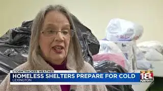 Homeless Shelters Prepare For Cold