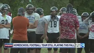 Homeschool football team still playing this fall