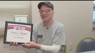 Hometown hero gives back to his community