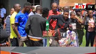 Hon. Donya almost killed by a mysterious stone from heaven in Nyaribari