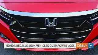 Honda recalls 250,000 vehicles over power loss
