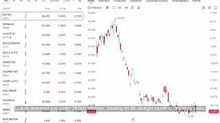 Hong Kong-listed EV Stocks Drop After Weak January Sales Data Revealed