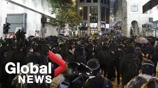 Hong Kong pro-democracy protests enter seventh month