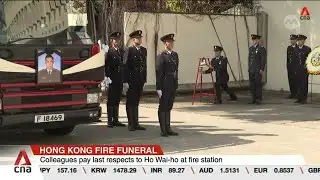 Hong Kong says its final goodbye to fireman killed in Tai Po fire