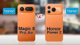 Honor Magic 8 Pro Air vs Honor Power 2 || Full Comparison 