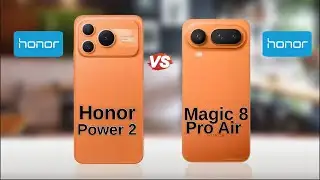 Honor Power 2 vs Honor Magic 8 Pro Air || Full Comparison 