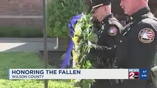 Honoring fallen officers in Wilson County, TN