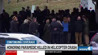 Honoring paramedic killed in helicopter crash
