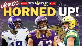 🏈 Horned Up LIVE! Vikings Latest News & PACKERS WEEK | Keys to Victory & Bold Predictions