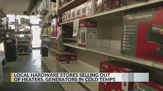 Horry County hardware stores running low on winter items