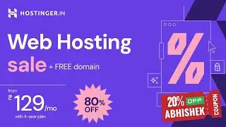 Hostinger Renewal Coupon | Hostinger coupon code 2025