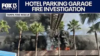 Hotel parking garage fire: What caused it?