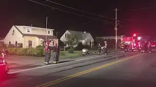 House fire breaks out on Lake Rd.