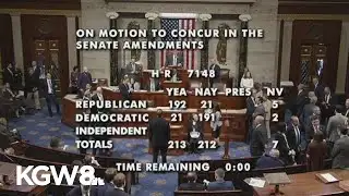 House passes funding bill to end partial government shutdown