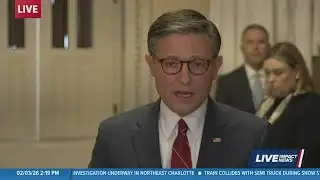 House votes to end partial government shutdown: Speaker Johnson Update