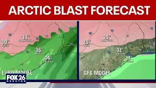 Houston arctic blast forecast: Timeline, chances of ice