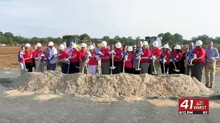 Houston County School District breaks ground on Veterans Middle School