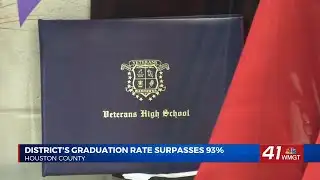 Houston County School District sets new graduation rate record for second consecutive year