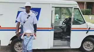 Houston neighborhood throws retirement party for beloved mailman