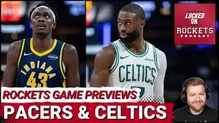 Houston Rockets Game PREVIEWS: Pacers & Celtics | Alperen Sengun Set To DOMINATE Inside?