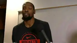 Houston Rockets Postgame: Kevin Durant talks collapse against the Pelicans