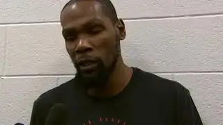 Houston Rockets Postgame:Kevin Durant talks disappointing loss